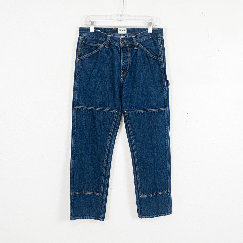 Todd Snyder Selvedge Denim Double Knee Carpenter Jeans Straigh fit sz 30
